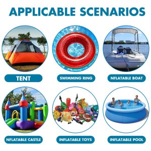 Parche Nano para reparación de botes y piscinas inflables 3 4461