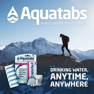 AQUATABS 49MG PASTILLAS PURIFICADORAS DE AGUA SOBRE 10 TABLETAS 6 AQUATABS 49MG PASTILLAS PURIFICADORAS DE AGUA SOBRE 10 TABLETAS