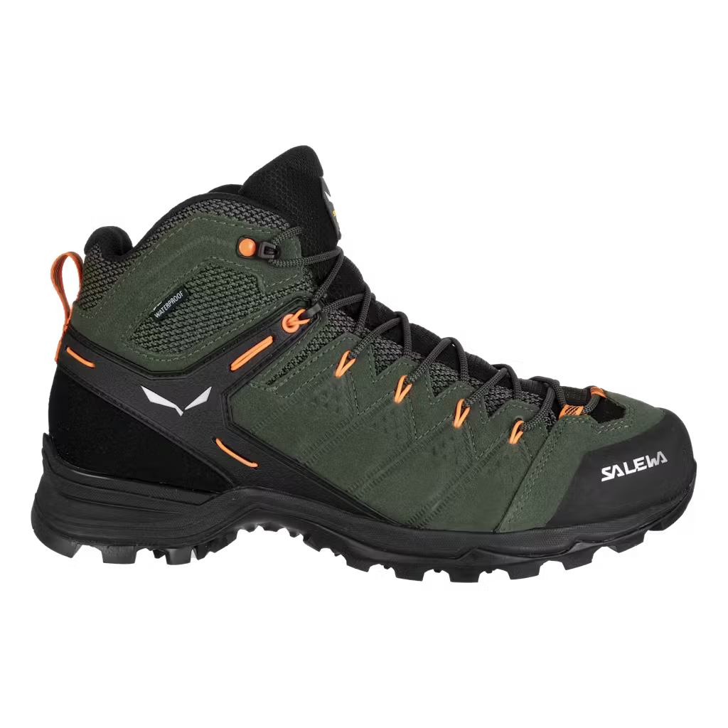 ALP MATE MID BOTAS IMPERMEABLES VERDE SALEWA (14) ALP MATE MID BOTAS IMPERMEABLES VERDE SALEWA 14
