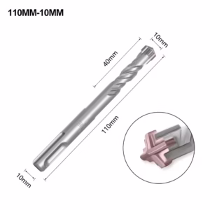 10mm - 11cm concreto SDS PLUS broca La Vie