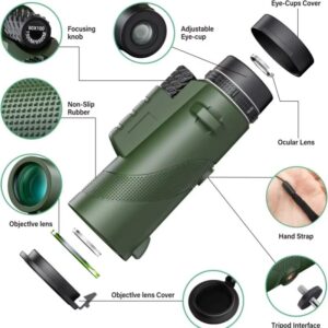 HD ZOOM Monoculo Telescopio potente 80X100 2 HD ZOOM Monoculo Telescopio potente 80X100 1