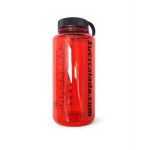 1L botilito botella hidratacion Suescalada 3 1L botilito botella roja Suescalada 1