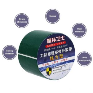 Tarpaulin tipo gorilla reparadora PVC cinta adhesiva 2 Cinta lona tarpaulin repair 4