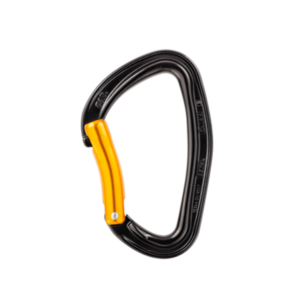 Djinn acero curvo mosquetón Petzl