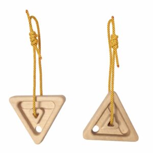 Triangulos par madera entrenamiento escalada MAGNETO