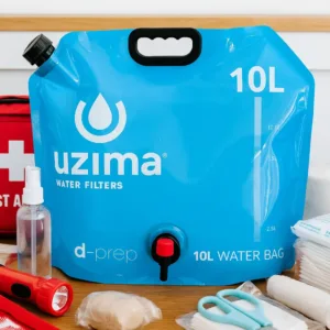 10 L D-Prep Water Bag plegable bolsa transporte agua UZIMA 4 10 L D Prep Water Bag plegable bolsa tranporte agua UZIMA azul 5