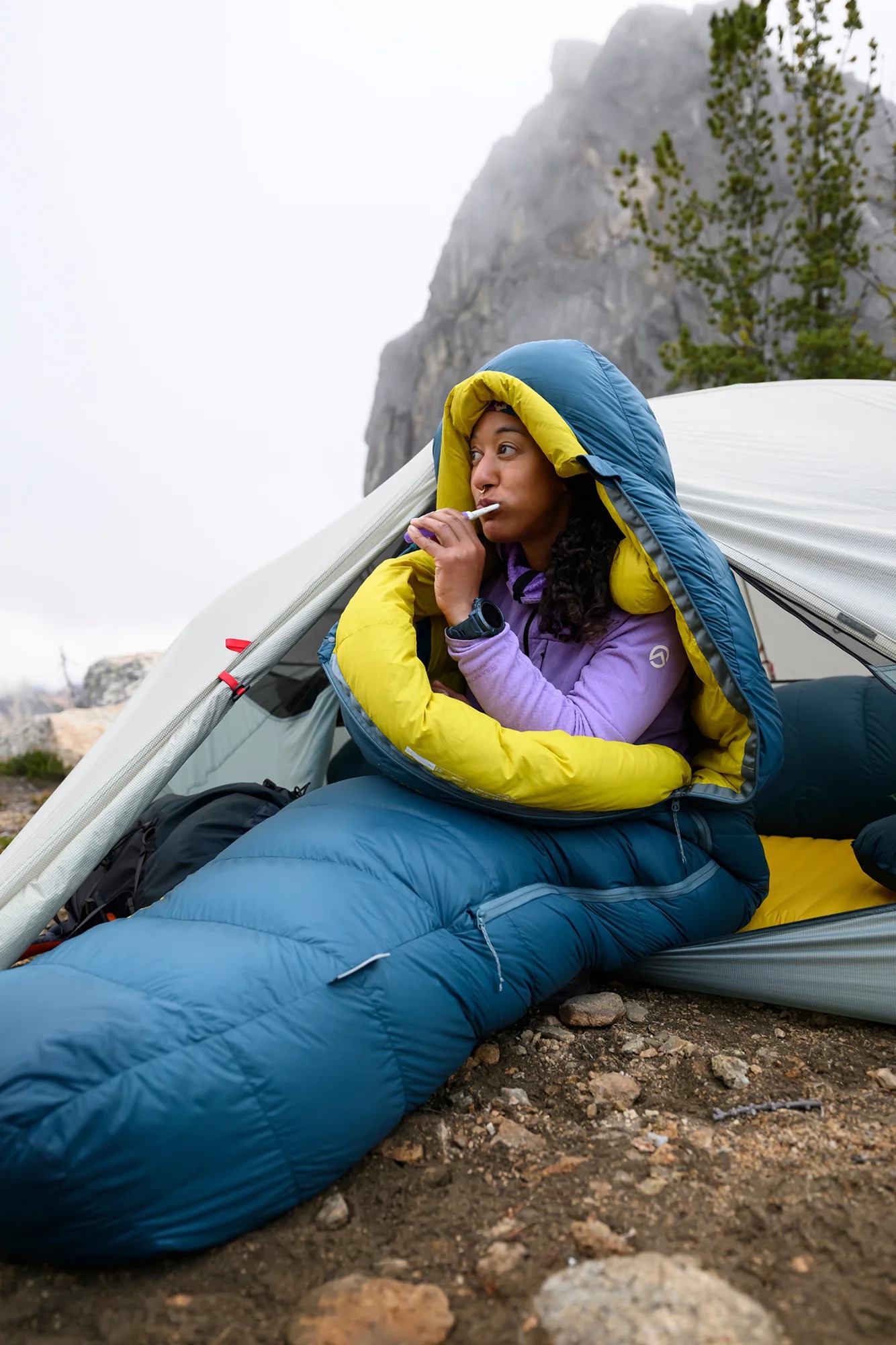 PARSEC -18°C PLUMON SLEEPING BAG THERMAREST (6) PARSEC 18°C PLUMON SLEEPING BAG THERMAREST 6