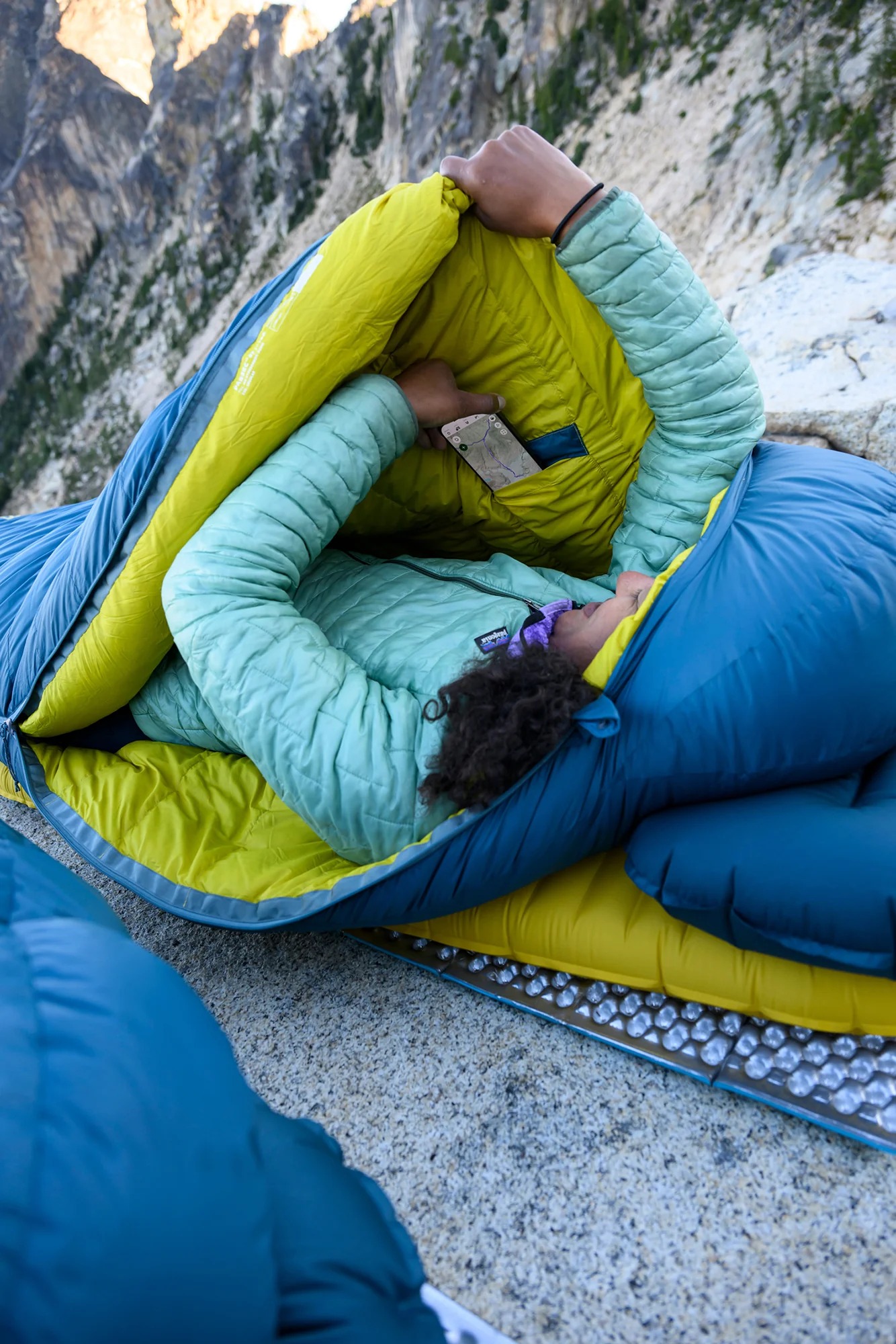 PARSEC -18°C PLUMON SLEEPING BAG THERMAREST (7) PARSEC 18°C PLUMON SLEEPING BAG THERMAREST 7