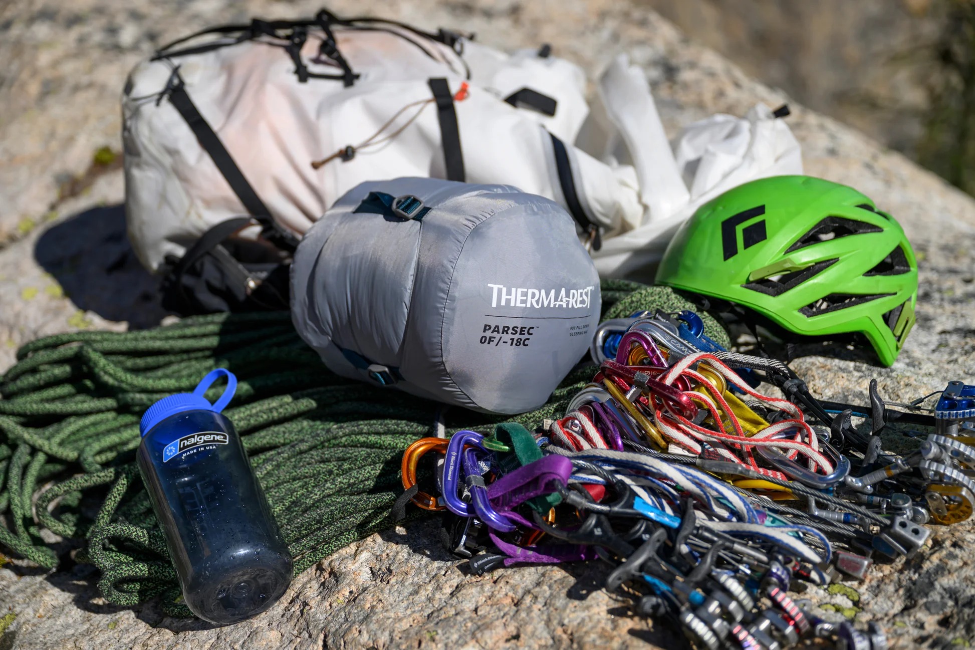PARSEC -18°C PLUMON SLEEPING BAG THERMAREST (8) PARSEC 18°C PLUMON SLEEPING BAG THERMAREST 8