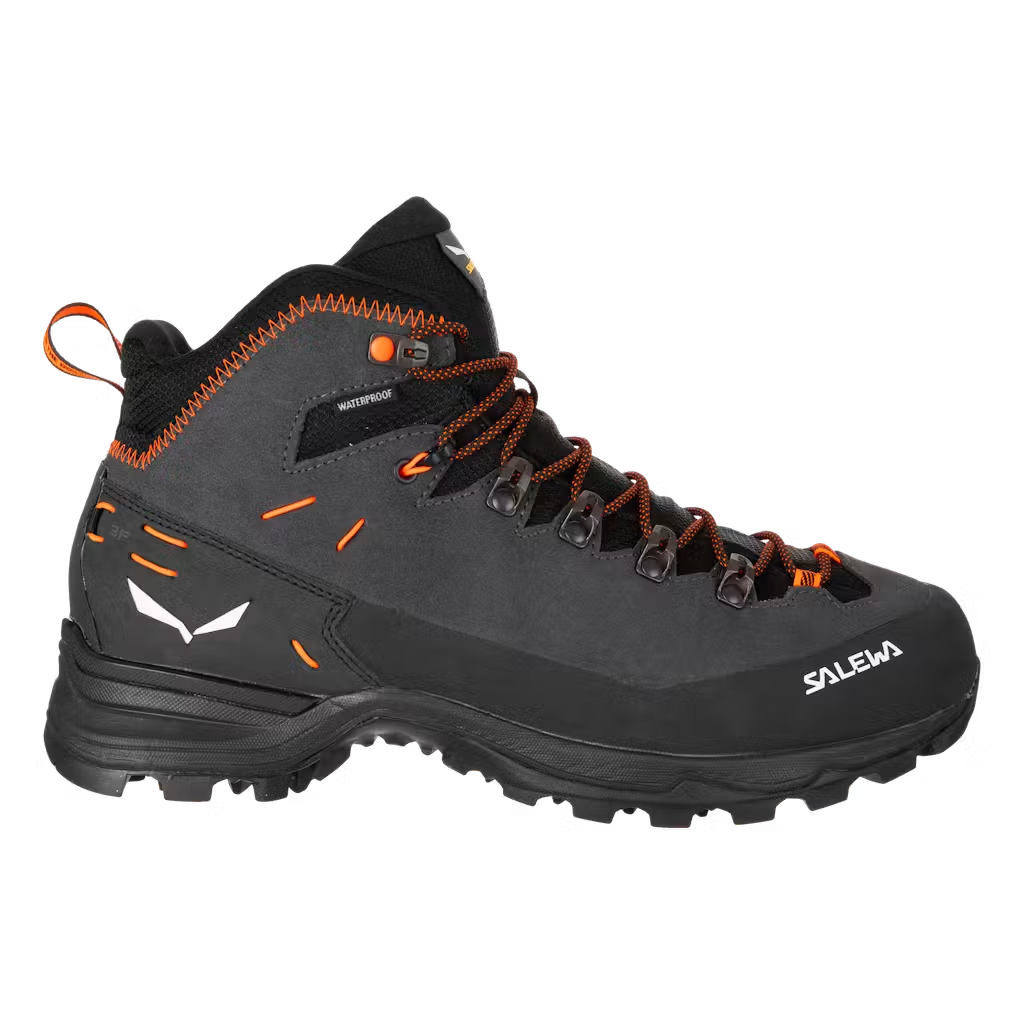 ALP MATE WINTER MID BOTAS IMPERMEABLE MONTAÑISMO NEGRAS SALEWA (2) ALP MATE WINTER MID BOTAS IMPERMEABLE MONTANISMO NEGRAS SALEWA 2