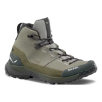 PUEZ LEATHER MID POWERTEX BOTAS VERDE SALEWA