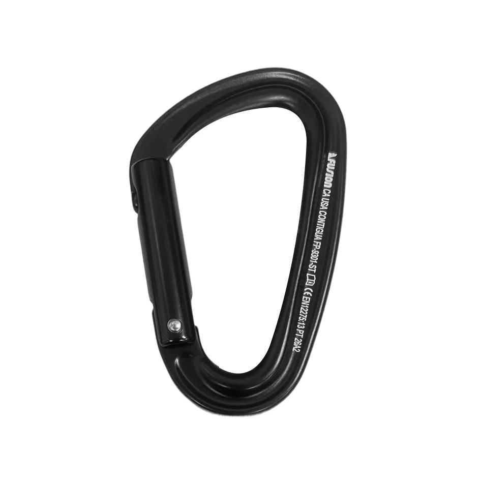 CONTIGUA RECTO SIMPLE MOSQUETÓN NEGRO FUSION (1) CONTIGUA RECTO SIMPLE MOSQUETON NEGRO FUSION 1