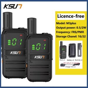 M3PLUS WALKIE TALKIE PAR RADIOS KSUN 2 M3PLUS WALKIE TALKIE PAR RADIOS KSUN 4