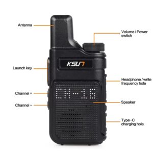 M6 WALKIE TALKIE PAR RADIOS KSUN 3 M6 WALKIE TALKIE PAR RADIOS KSUN 4