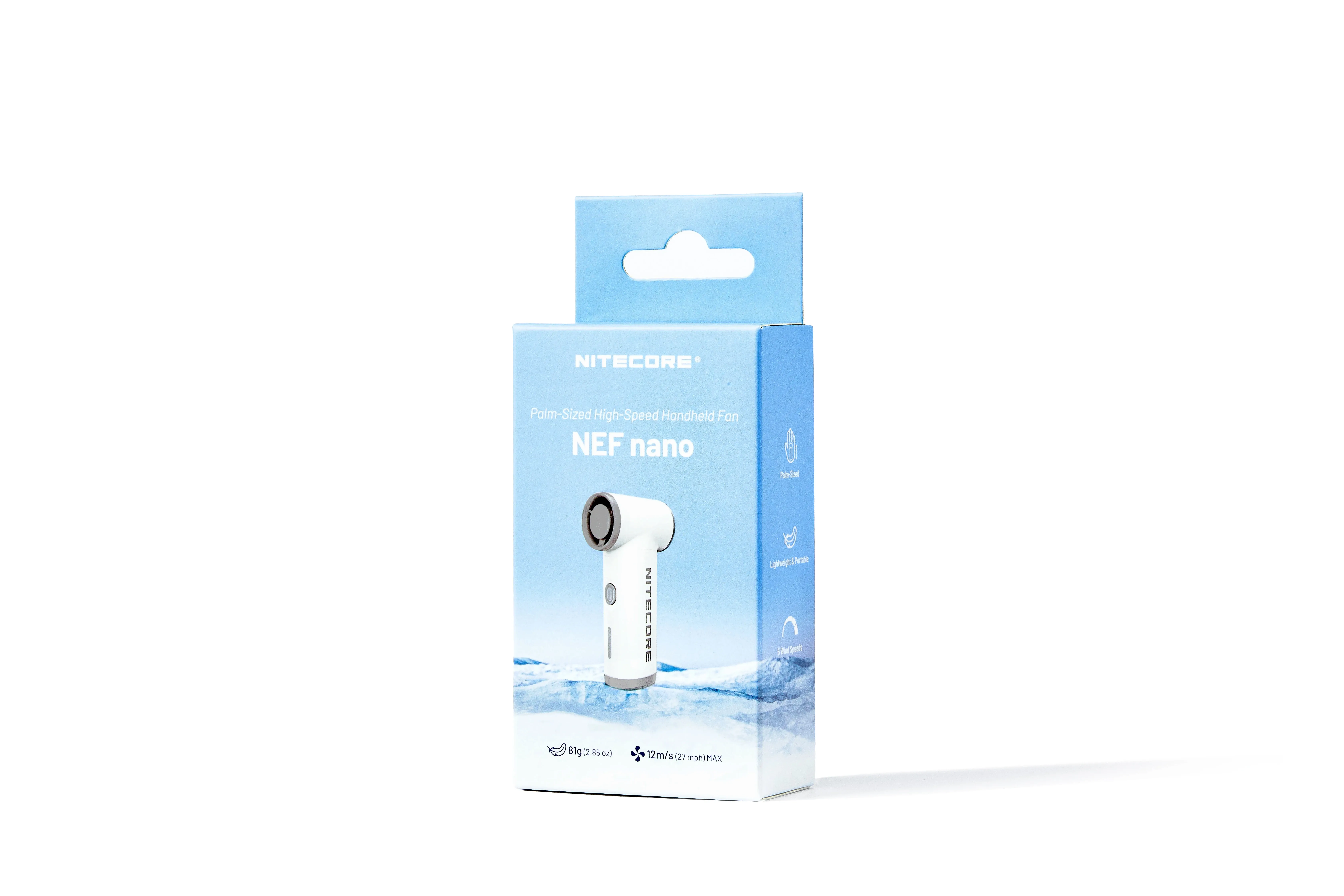NEF NANO VENTILADOR ULTRA MINI RECARGABLE NITECORE NEF NANO VENTILADOR ULTRA MINI RECARGABLE NITECORE