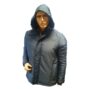 IMPERMEABLE TERMICA NEGRO CHAQUETA ISLOR